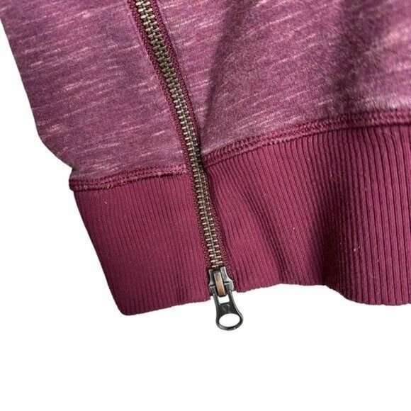 Lululemon Om & Roam Pullover Heathered Marled Rust Berry / Rust Berry Size 8 - Picture 4 of 9